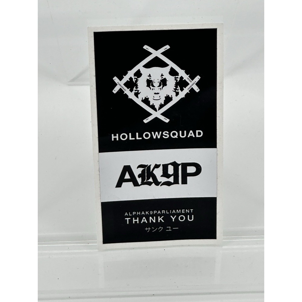 Xavier Wulf Sticker Ak9P Collab